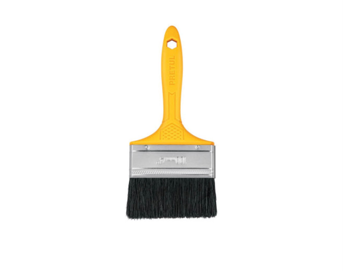Brocha uso general de 4" con mango de plastico