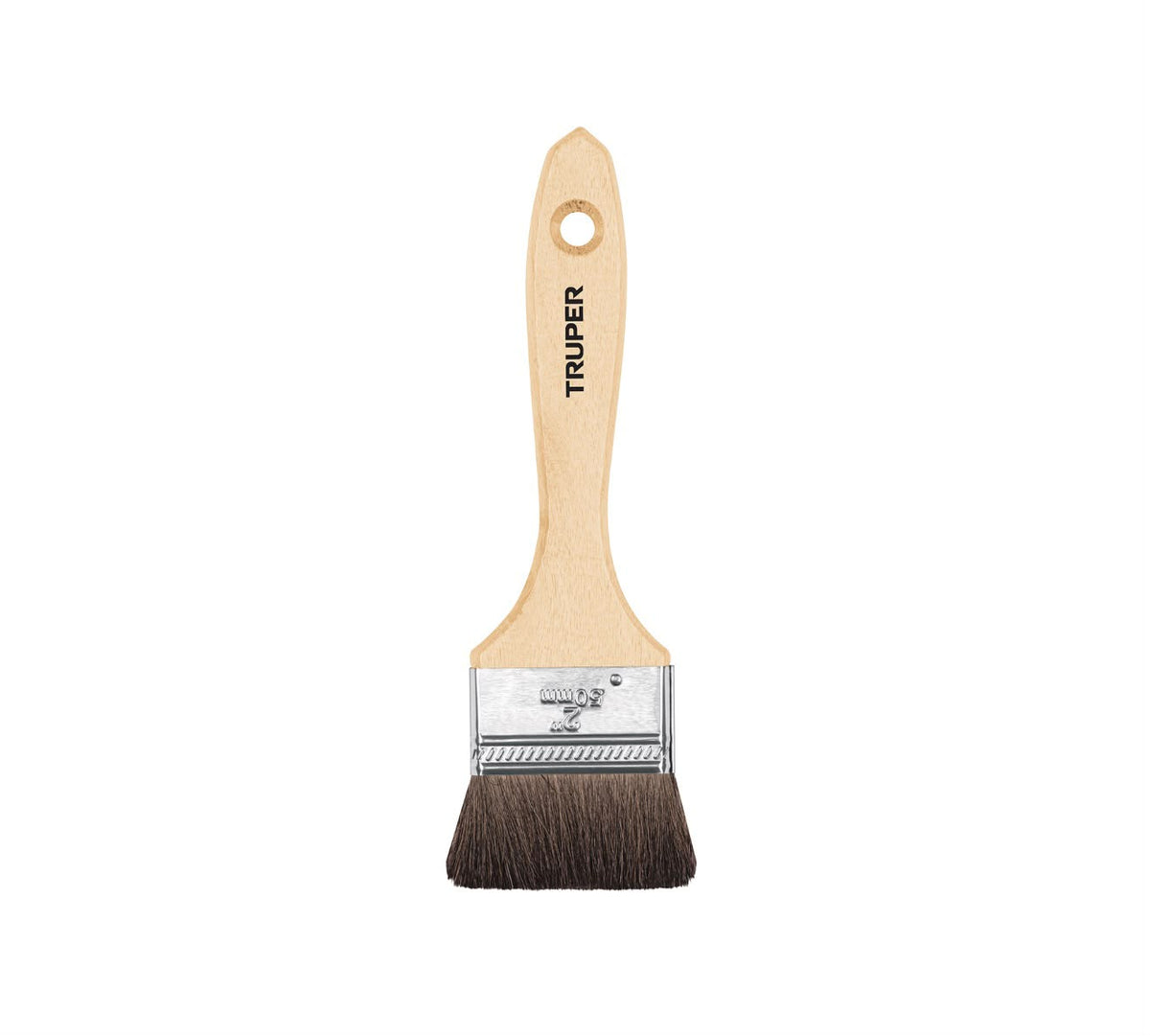 Brocha pelo de camello de 2" con mango de madera