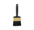 Brocha profesional negra de 3" mango de plástico